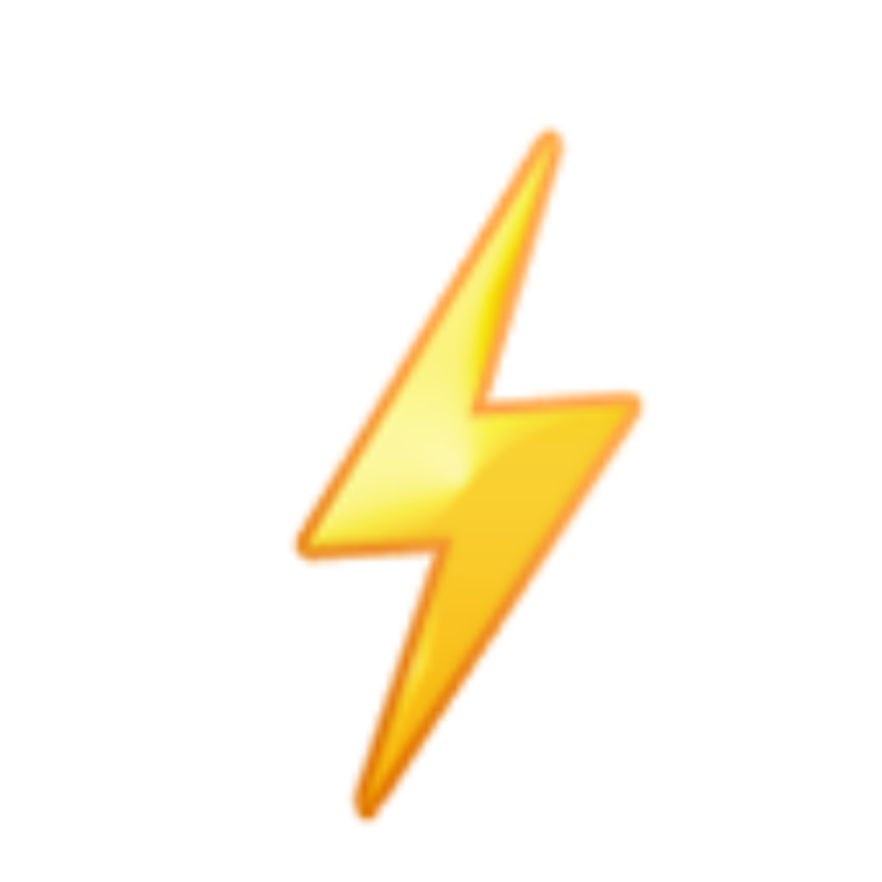 Electric Emojipedia Lightning High Potential Voltage Unicode Clipart