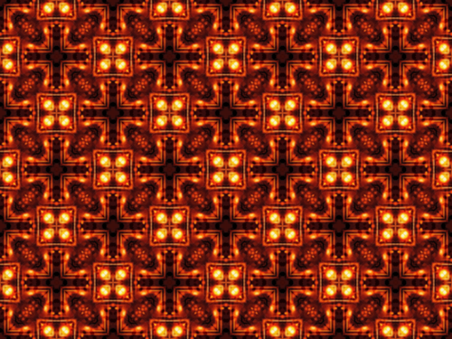 Background Pattern With Orange Light Clipart