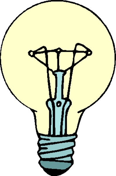 Light Bulb Lightbulb Vector Image 7 Clipart