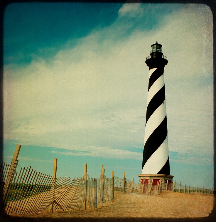 Lighthouse Cape Hatteras Lighthouse Fine Art Vintage Clipart