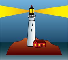 Lighthouse By Liz On Pink Ballet Shoes Clipart