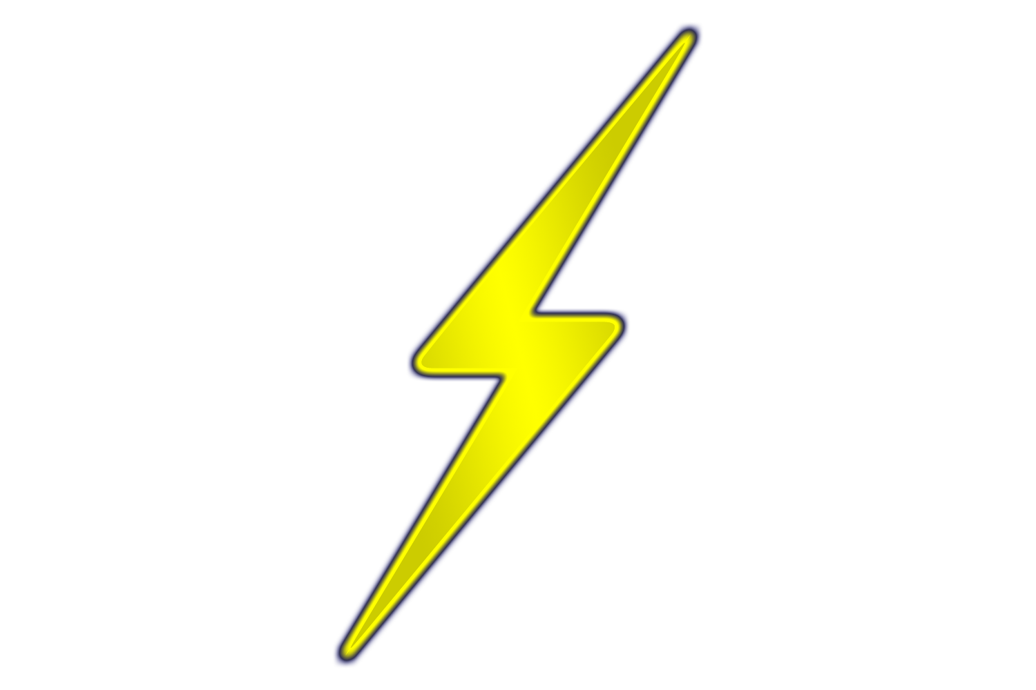 Lightning Bolt At Vector 2 Image Clipart