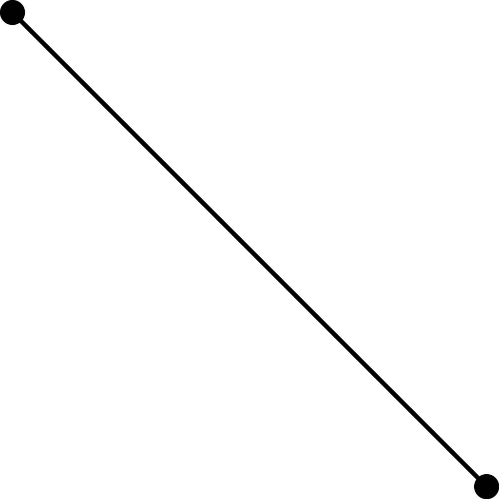 Прямая палка символ. Линия с точкой на конце. Палка и точка. Прямая черная линия. Отрезок без фона.