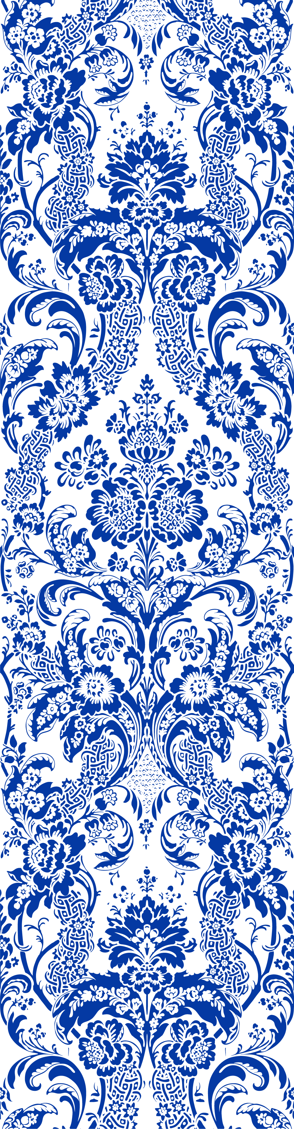 Blue And Pottery Peony Pattern Porcelain Huadi Clipart