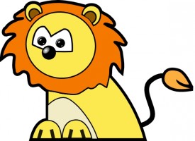 Lion Vector In Open Office Drawing Svg Clipart