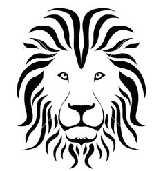 Lions On Lion Lion Silhouette And Roaring Clipart