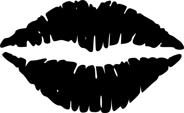 Lips Vector In Open Office Drawing Svg Clipart