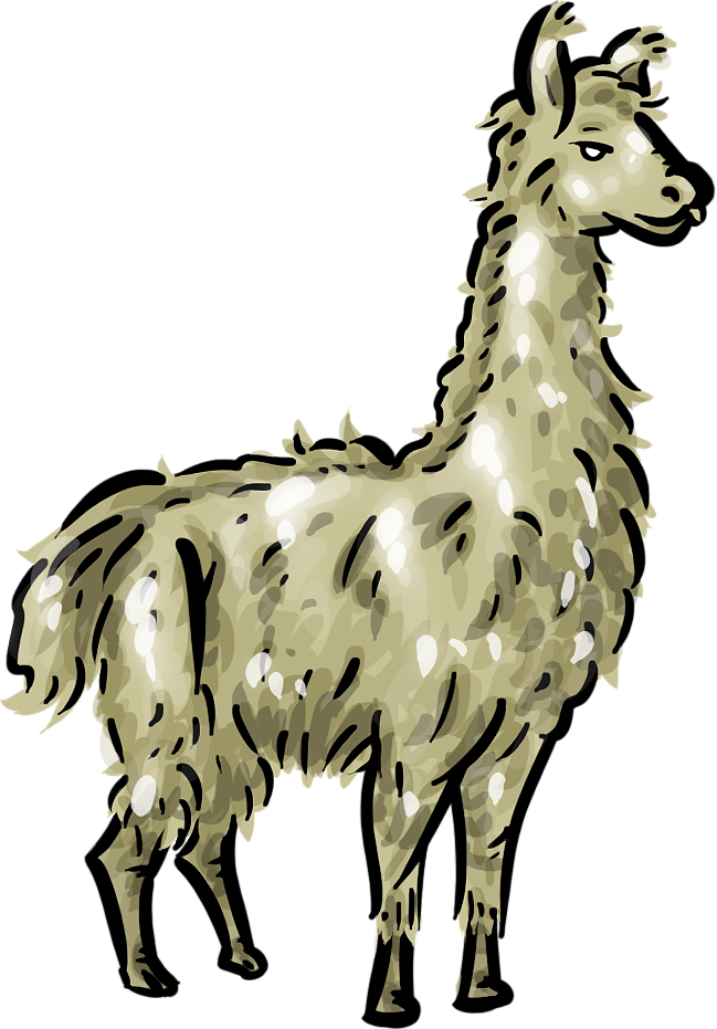 Free Llama 1 Page Of Public Domain Clipart