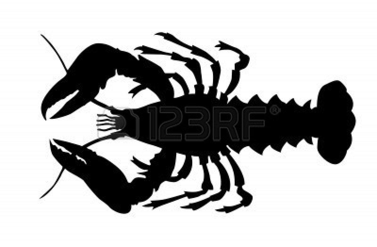Lobster Silhouette Image Png Clipart