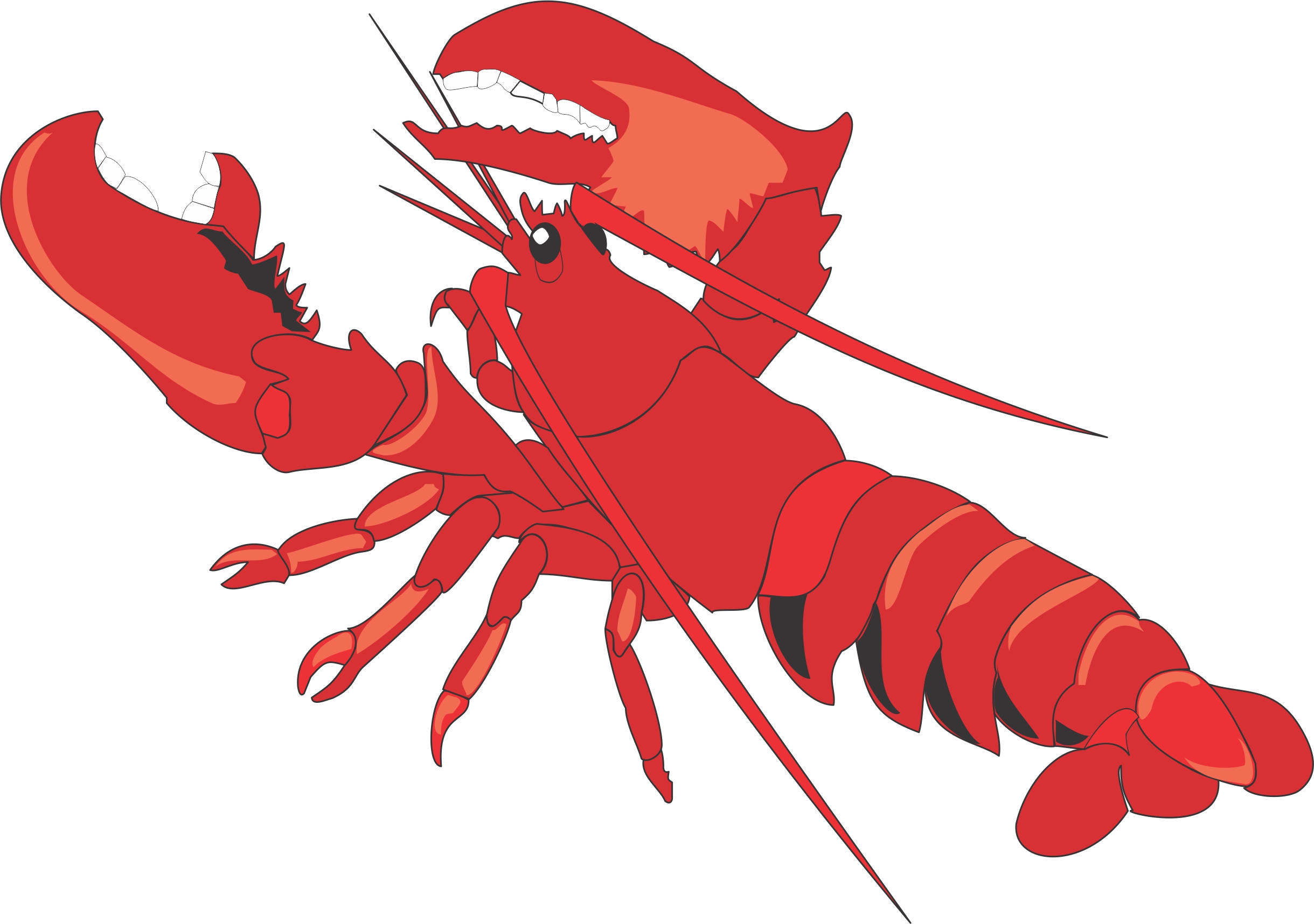 Animated Lobster Danasoihk Top Download Png Clipart