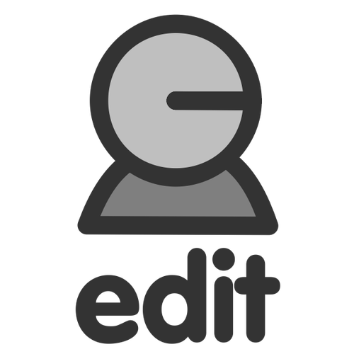 Edit User Clipart