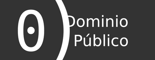 Public Domain Tag In Spanish Clipart