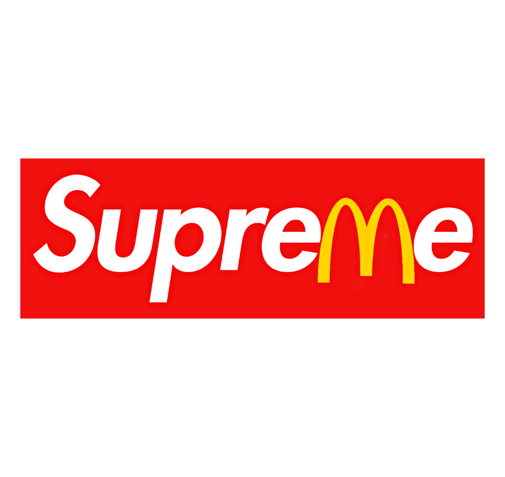 Supreme Sticker T-Shirt Hoodie Logo Mcdonalds Clipart