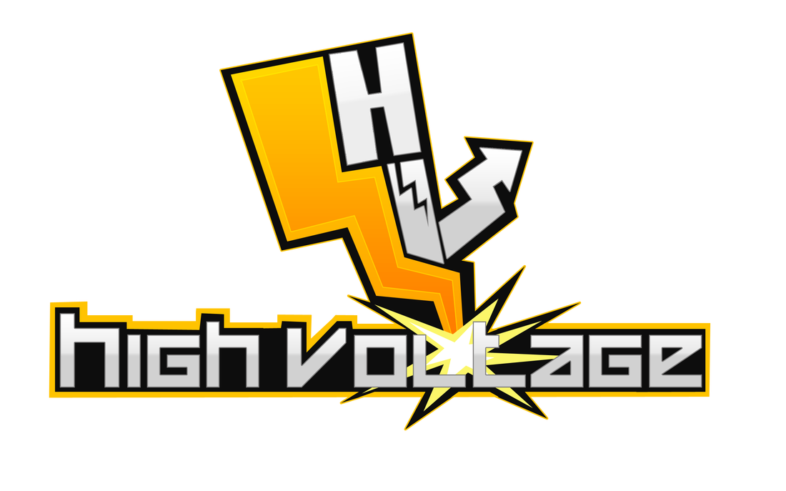 Current Electric High Potential Voltage Logo Difference Clipart