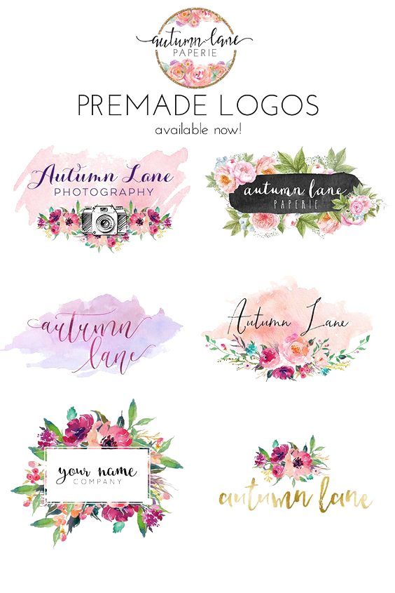 Nail Brand Watercolor Paper Wedding Logo Painting Clipart