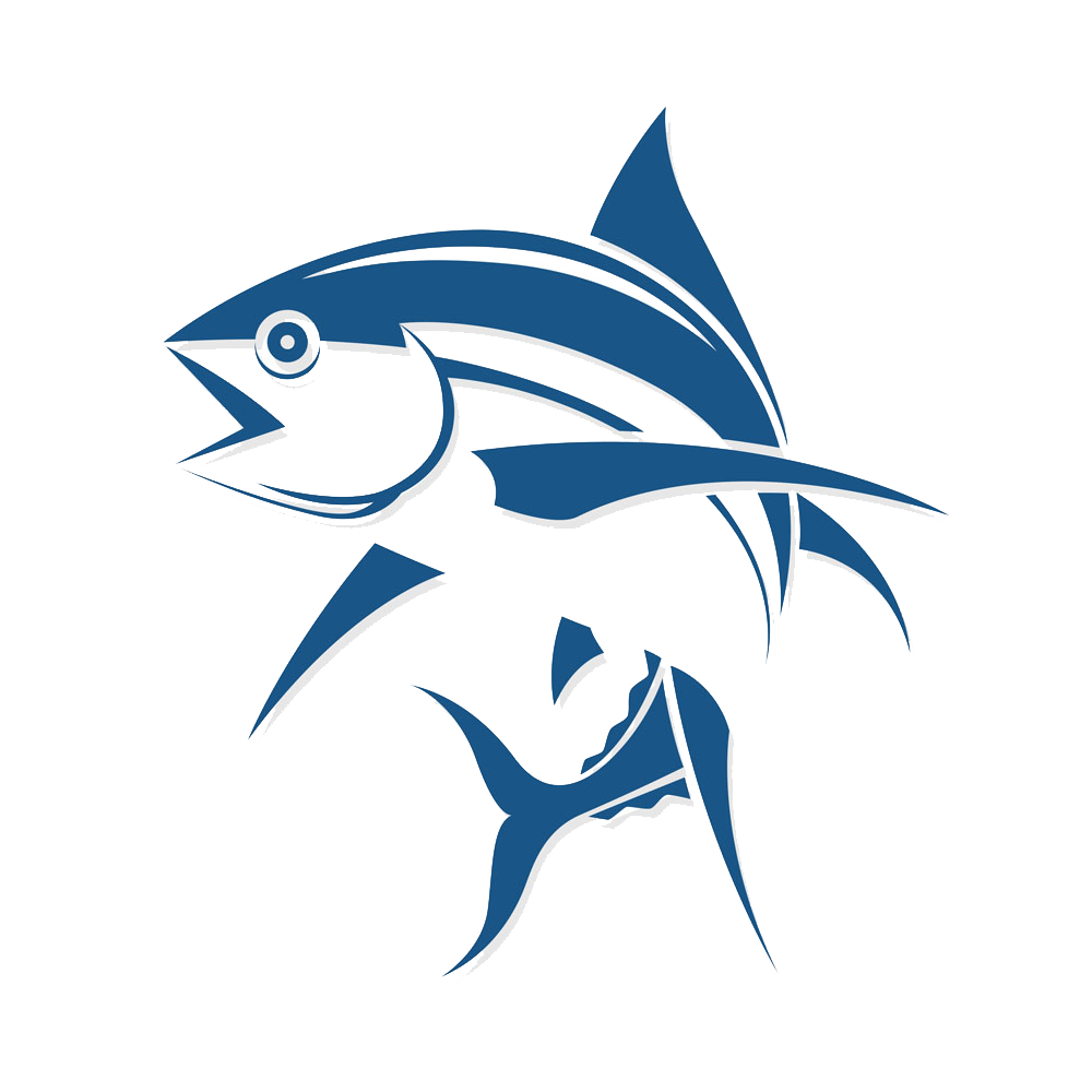Logo Tuna Fishing Fish Cartoon PNG File HD Clipart