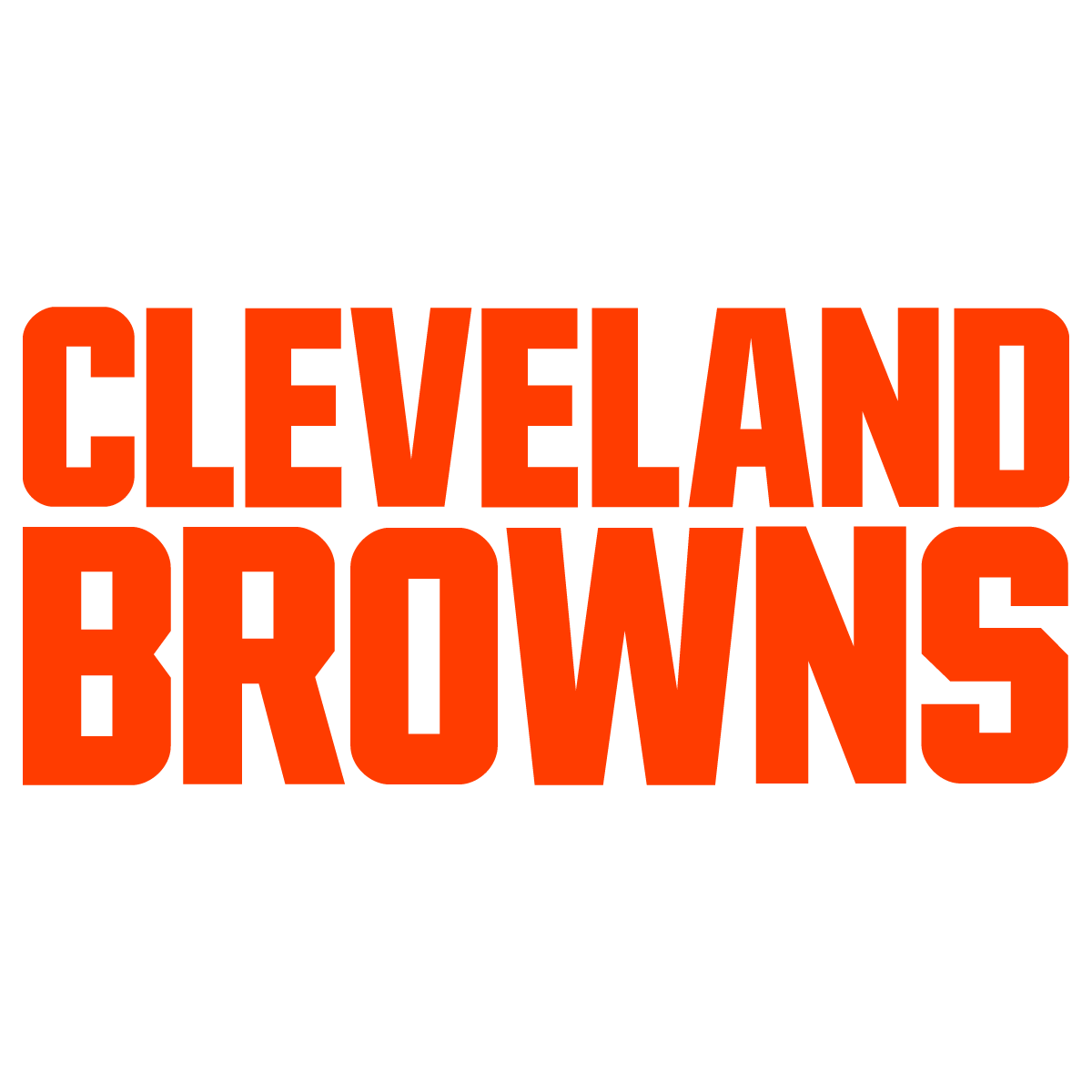 Graphics Cleveland Vector Attractive Browns Logo Clipart