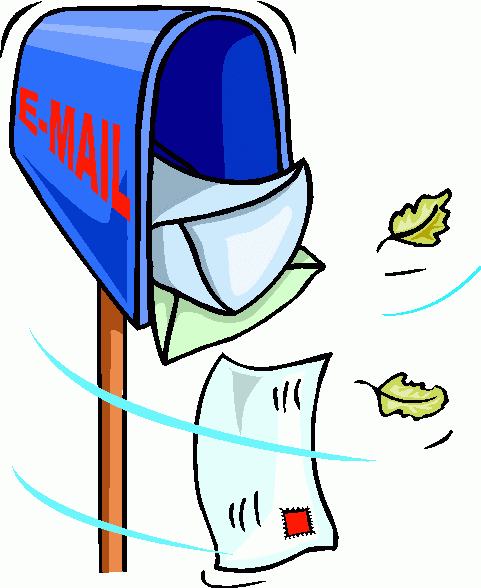 Mailbox Mail Snowman Checking Mail Snowman Checking Clipart