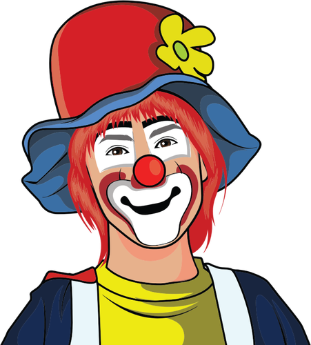 Clown Sketch Clipart