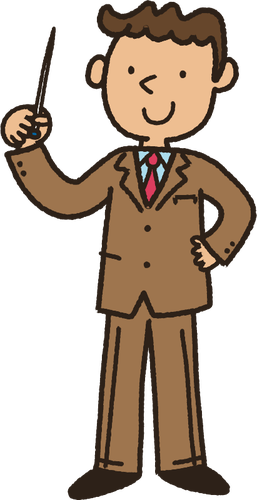 Male Instructor Clipart