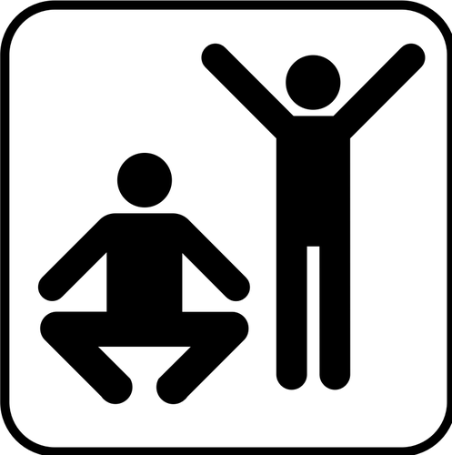 Us National Park Maps Pictogram For An Exercise Facility Clipart