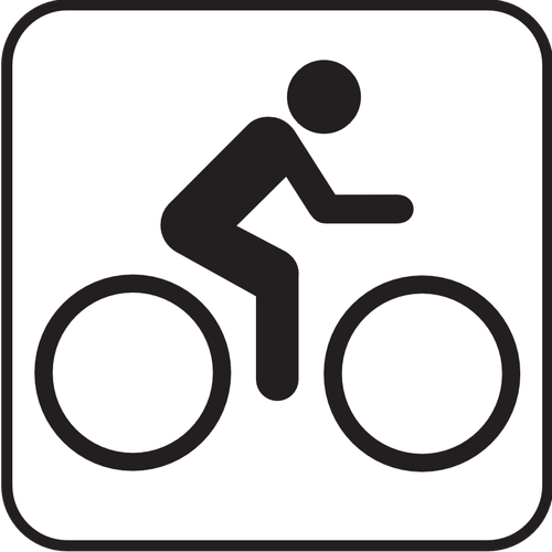 Us National Park Maps Pictogram For Bicycle Lane Clipart
