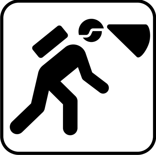 Us National Park Maps Pictogram For Spelunking Clipart