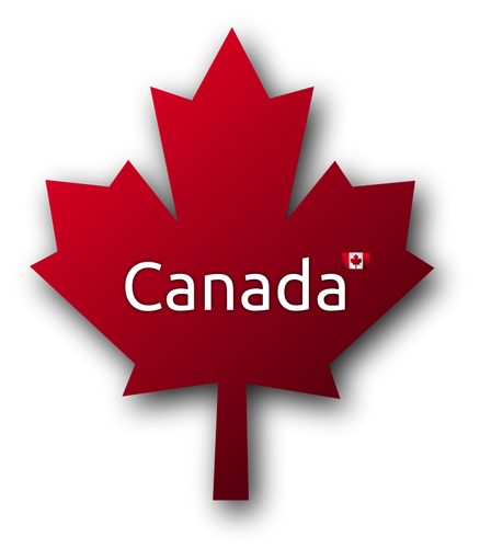 Canadian Maple Leaf Symbol Clipart
