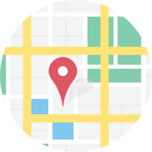 Of Location On Map Sign Clipart