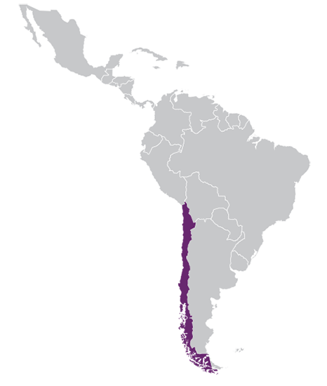 Map United Caribbean Subregion States Latin Chile Clipart