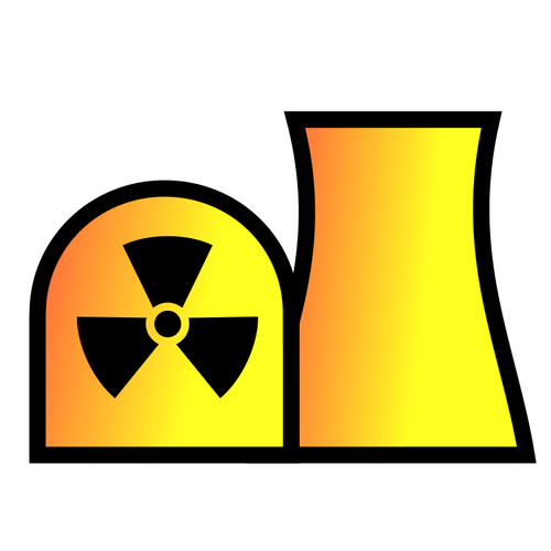 Nuclear Power Plant Map Symbol Clipart