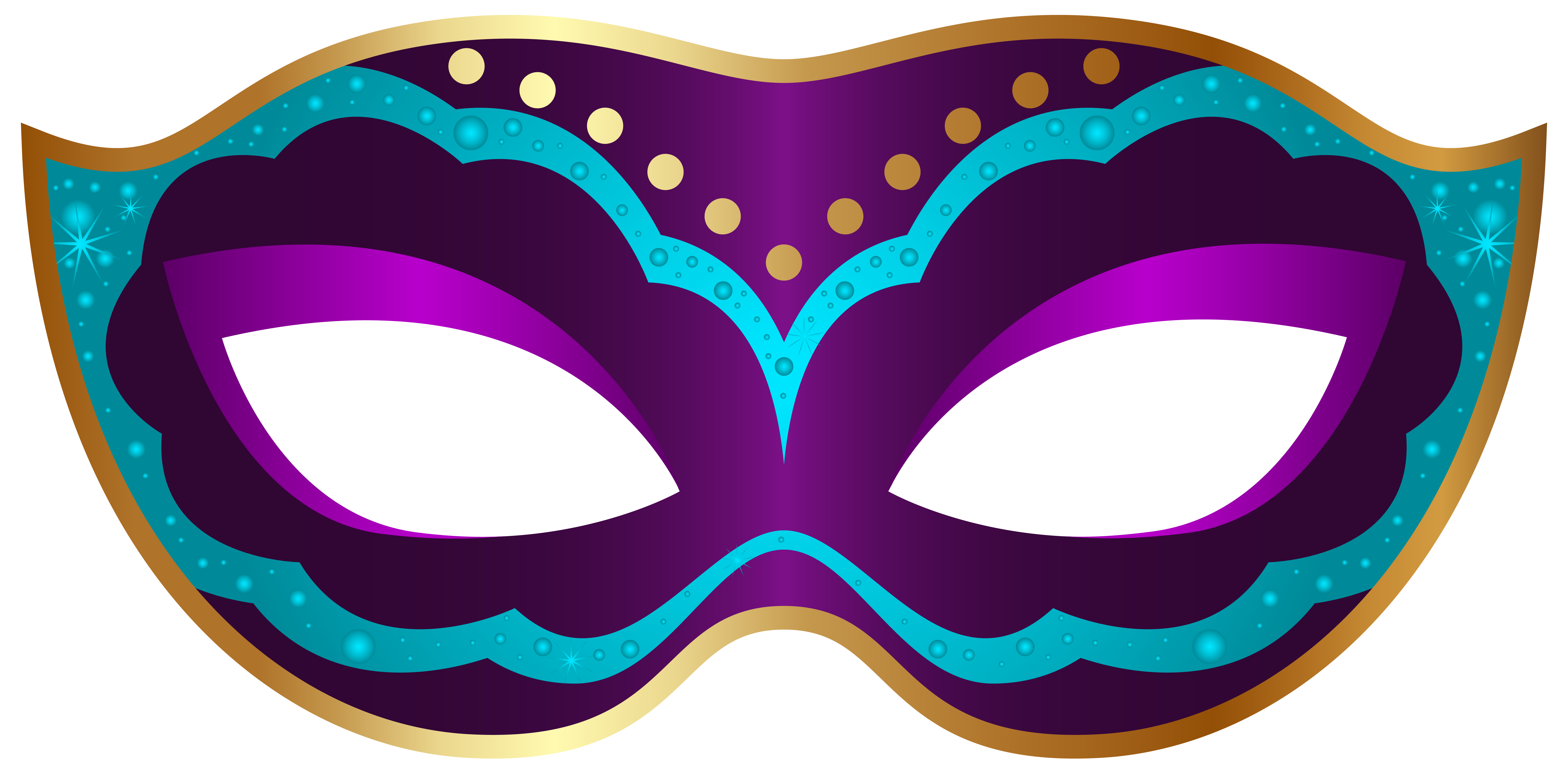 Mardi Purple Gras Mask Carnival Free PNG HQ Clipart