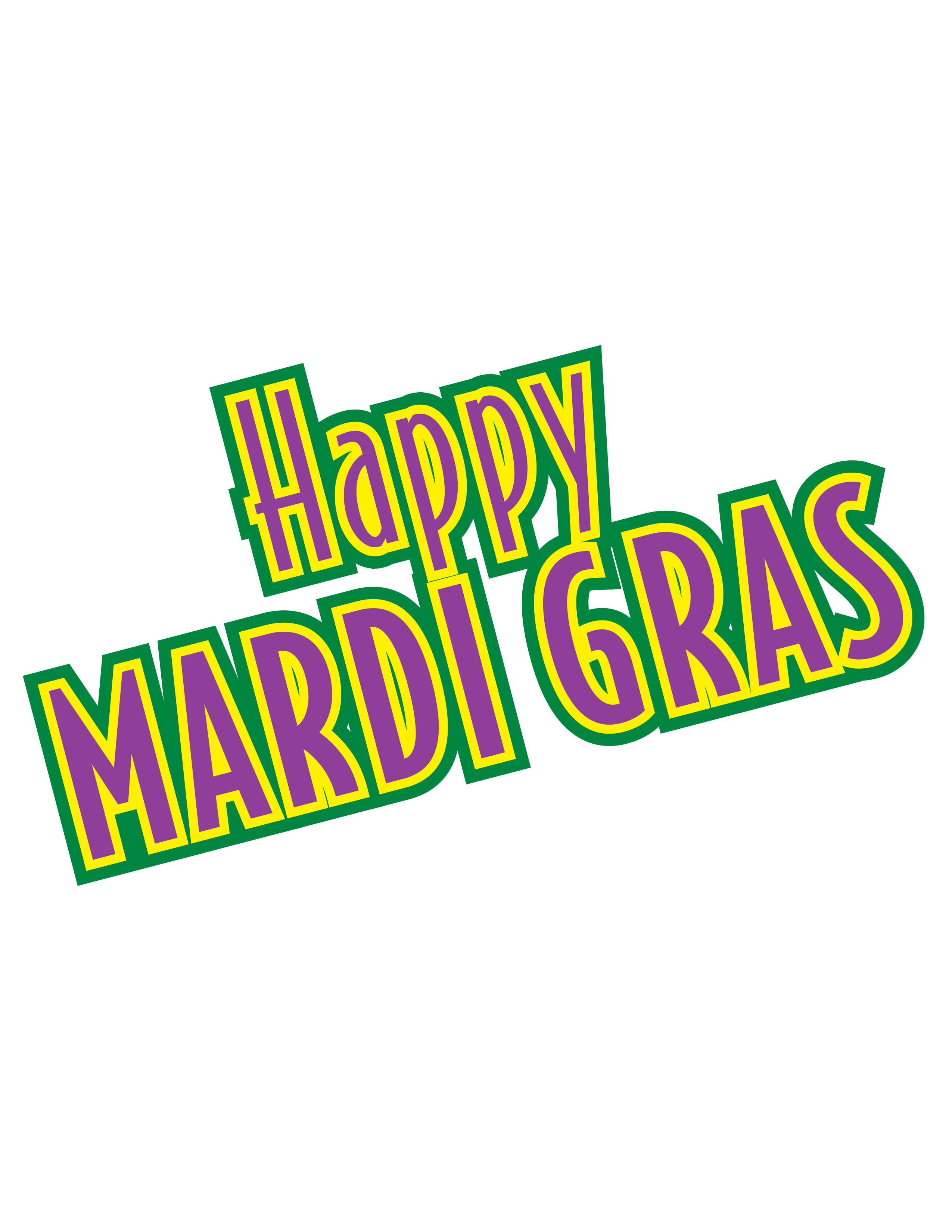 Mardi King Orleans Gras In Cake Clipart
