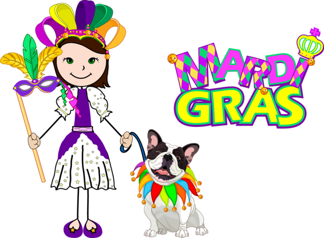 Mardi Party Gras Birthday PNG Download Free Clipart