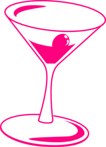 Martini Glass Cosmo At Clker Vector Clipart