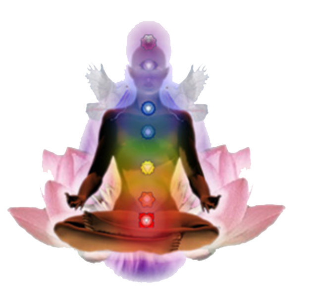 Energy Therapy Qi Meditation Reiki Massage Clipart