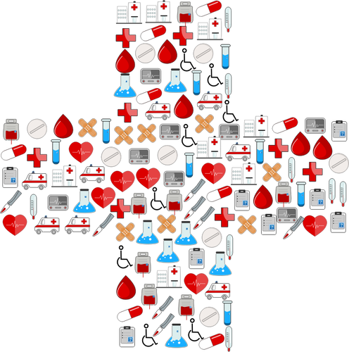 Medical Icons Cross Clipart
