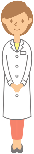 Doctor Standing Image Clipart