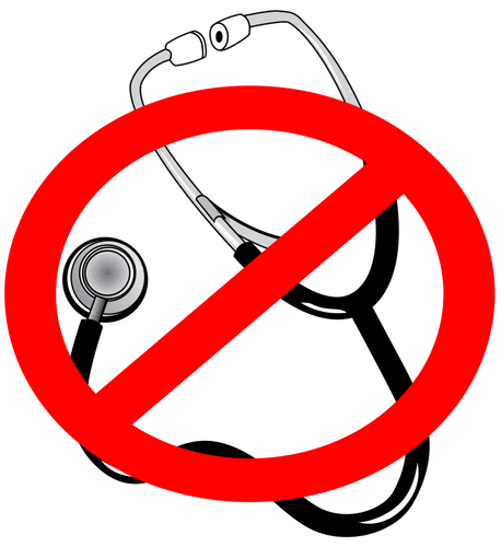 No Doctors Icon Clipart
