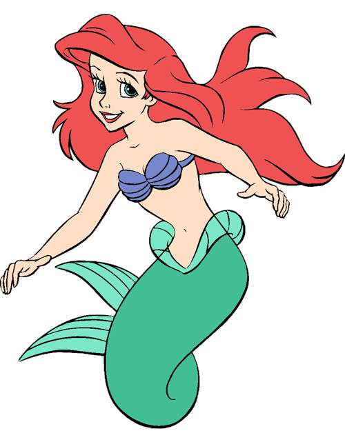 Little Mermaid Kid Free Download Png Clipart