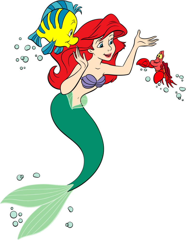 Free Mermaid And Others Art Inspiration Clipart