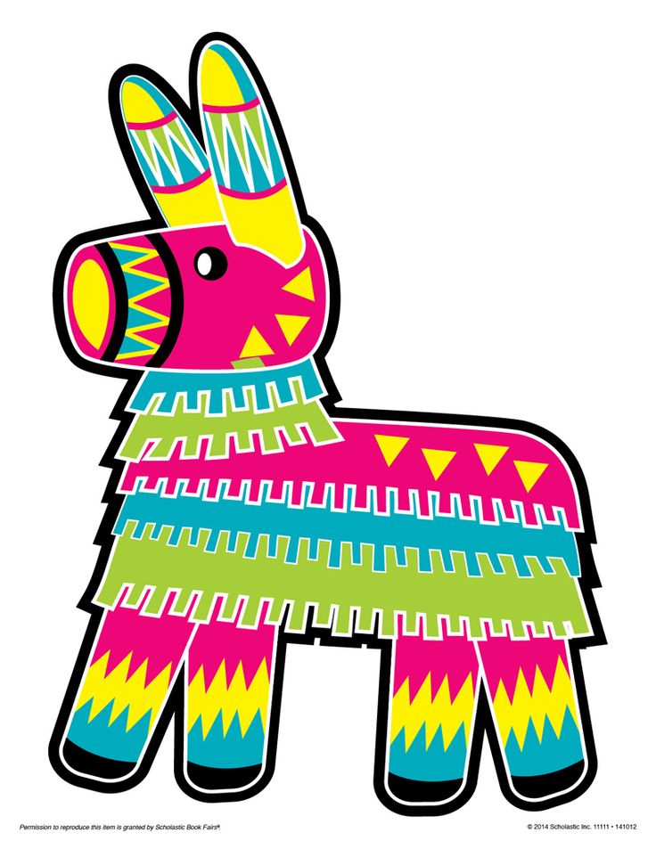 Pinata Donkey Cartoon Google Search Mexican Clipart