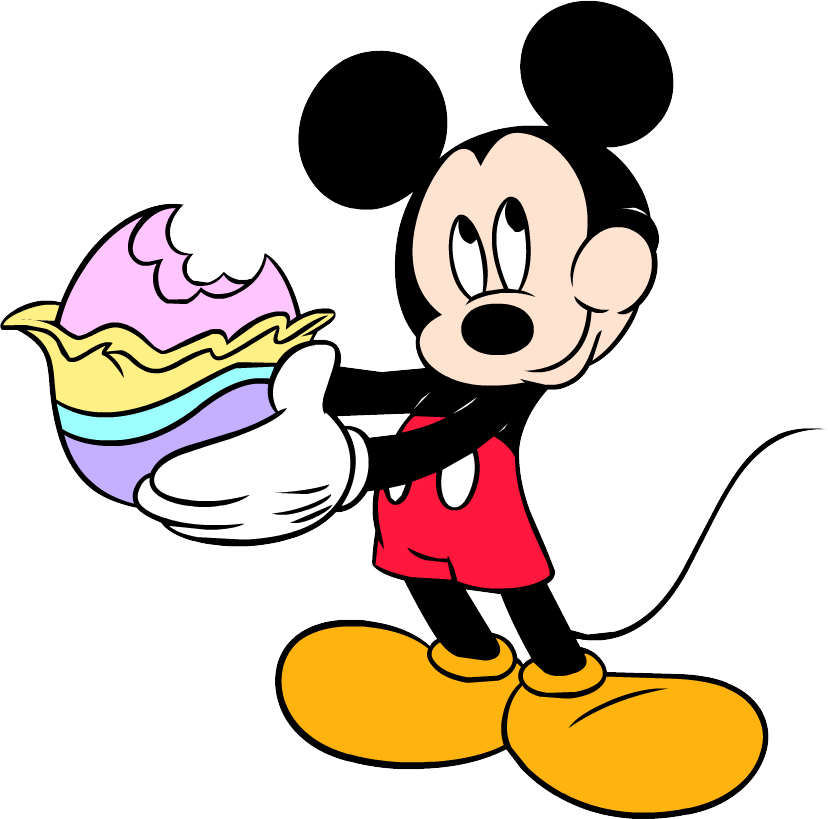 Displaying Mickey Mouse For Your Project Clipart
