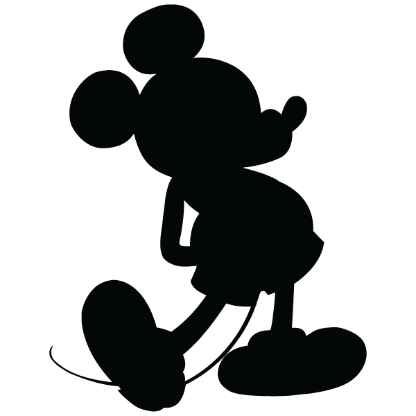 Mickey Silhouette Scalable Minnie Vector Graphics Mouse Clipart
