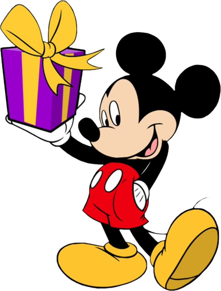 Mickey Birthday Minnie Donald Goofy Duck Mouse Clipart