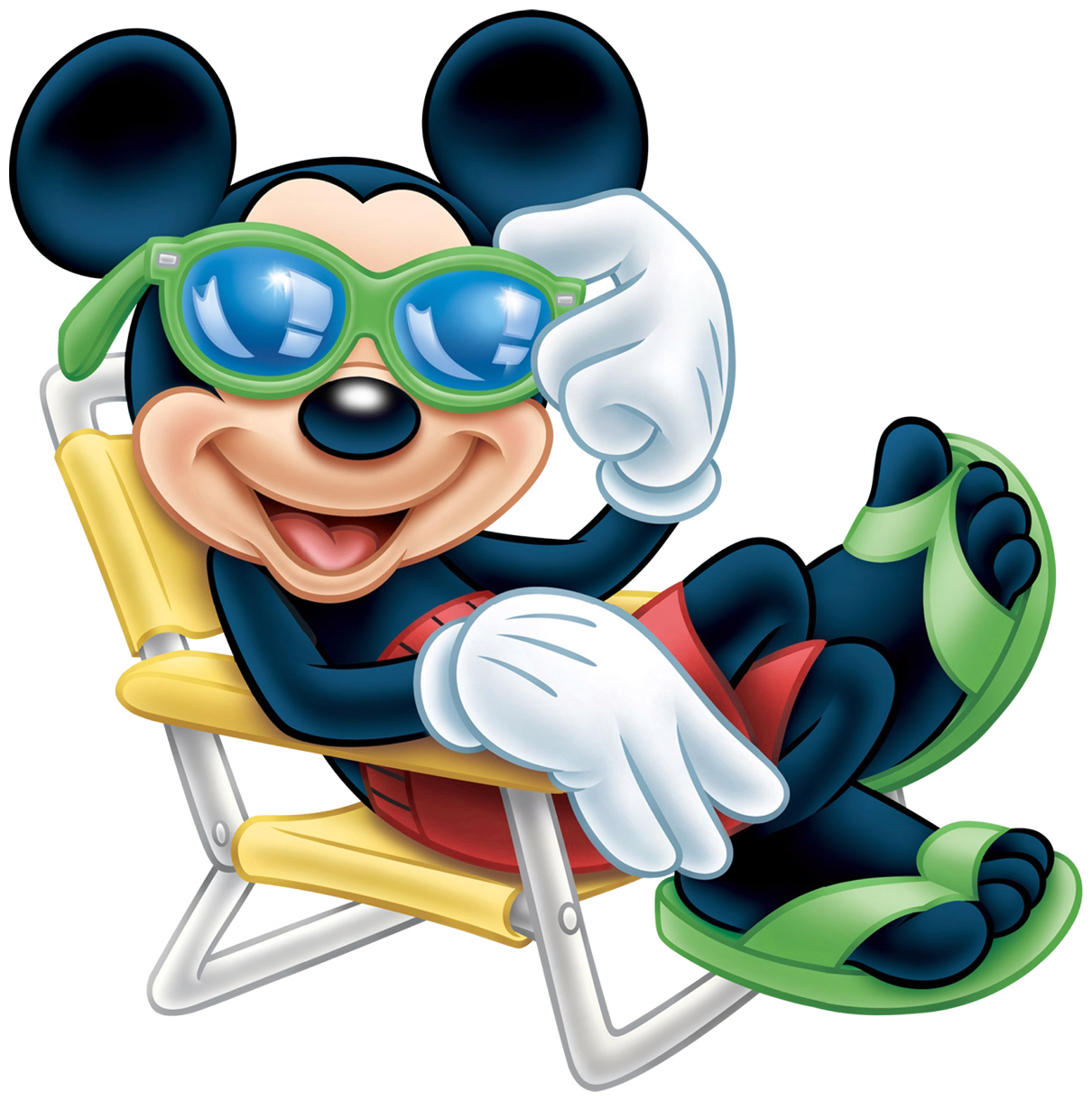 Mickey Mcduck Sunglasses With Minnie Pluto Goofy Clipart