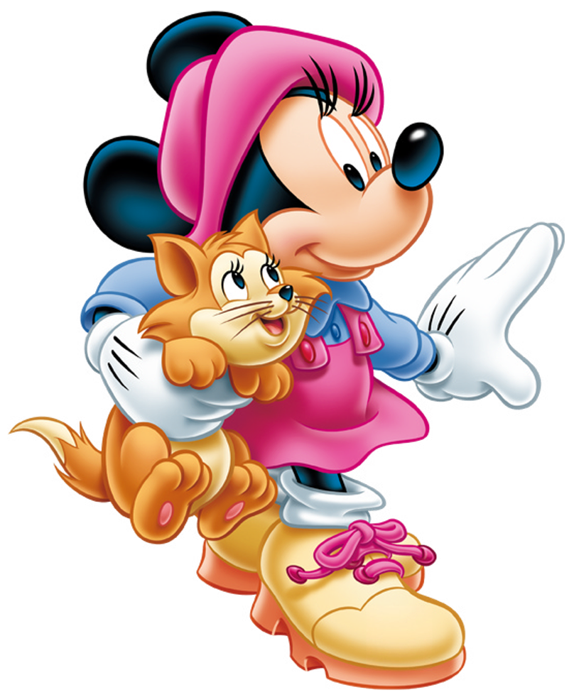 Mickey Mouse Clip-Art Minnie Goofy Kitten With Clipart