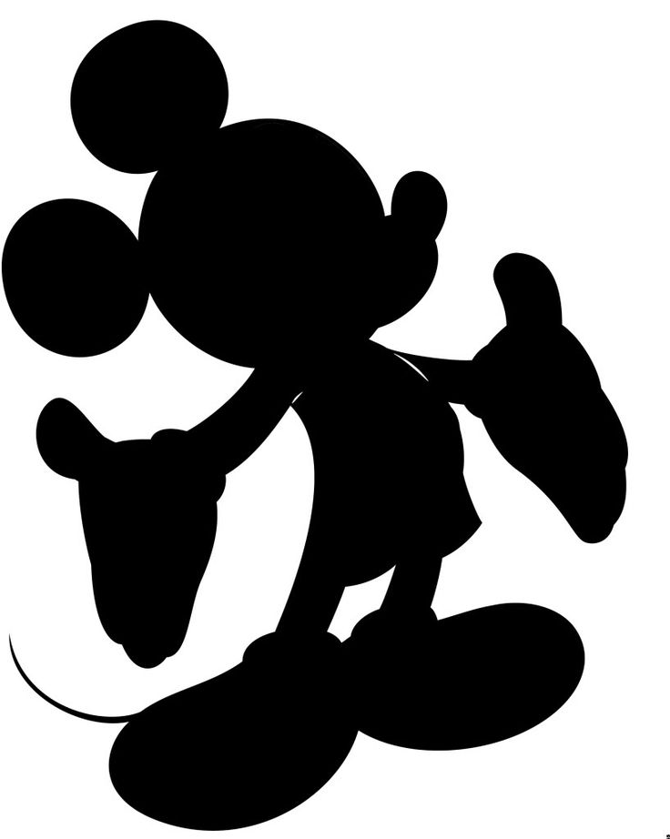 Mickey Mouse Silhouette Ideas On Minnie Clipart