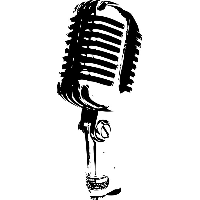 Download Clipart crystal microphone time bullhorn camcorder microphone.