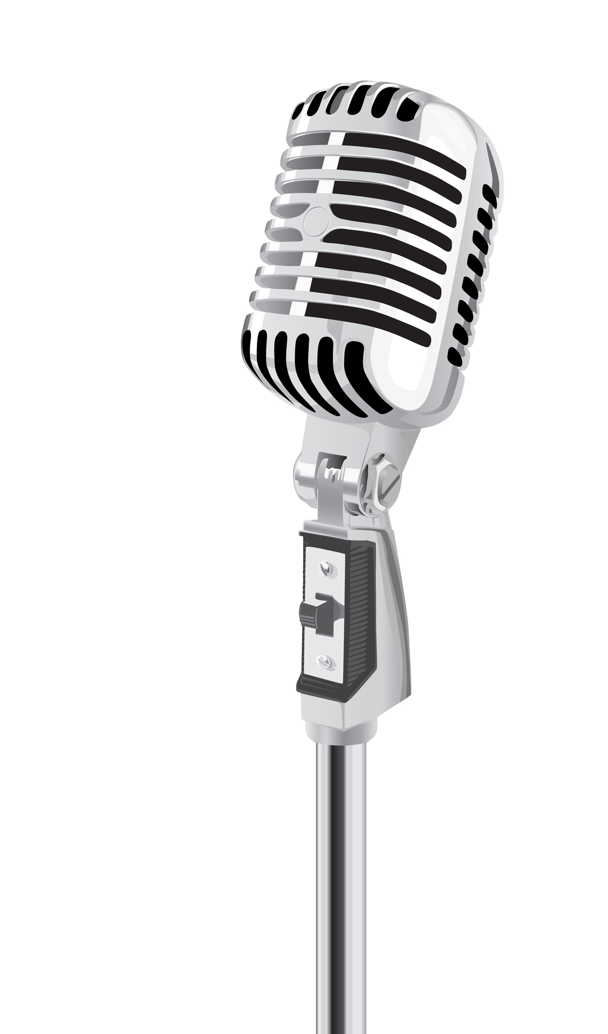 Microphone Old Fashioned Mic Hd Image Clipart